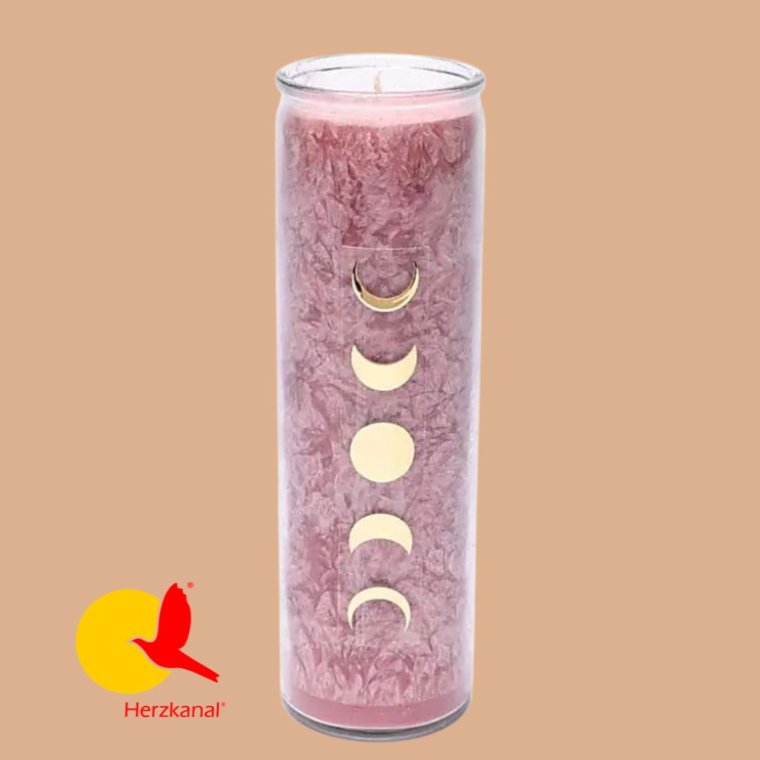Mondphasen-Kerze-rosa-